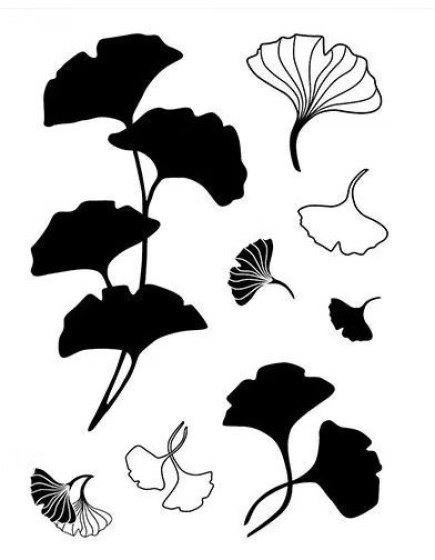 Ginko Blätter